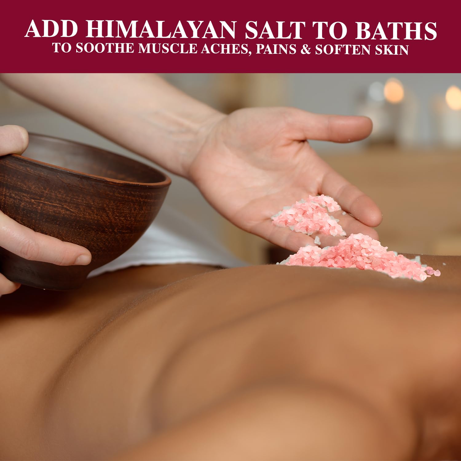 Himalayan Pink Salt Coarse Grain - 5lb Bulk Bag (80oz) for Salt Grinder Refill - 100% Natural, Non-GMO, Vegan, Halal & Kosher Certified - Perfect for Cooking, Seasoning & Gourmet Dishes