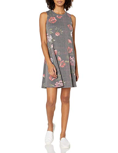 A. Byer Women's Crew Neck T-Shirt Dress - Casual Summer Dress for Teens & Young Adults - Perfect for School, Shopping & Beach Outings