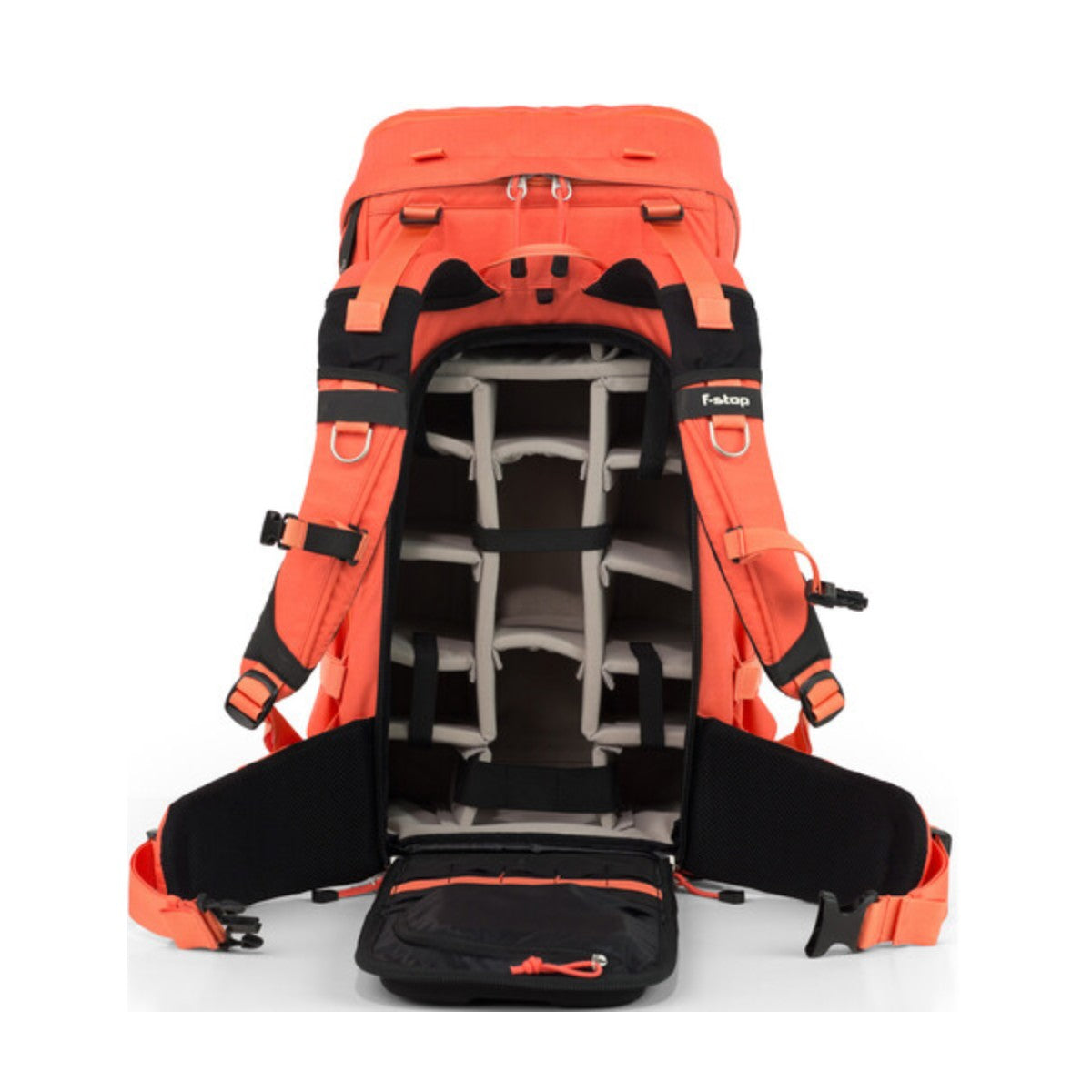 F-Stop Tilopa 50L Backpack - Mountain Series Hiking Essentials Bundle (Nasturtium Orange) | Durable Outdoor Backpack for Camping, Trekking & Travel Adventures