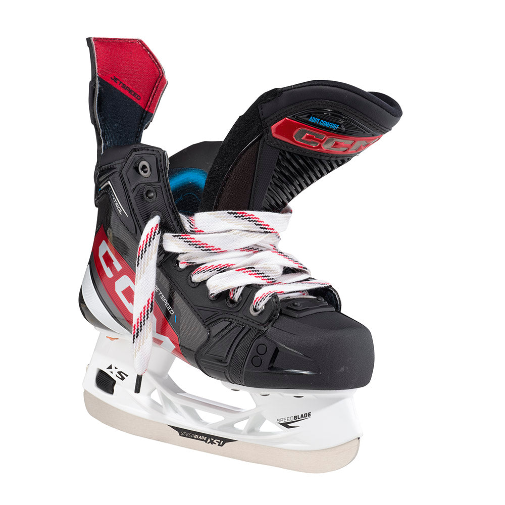 CCM Jetspeed Control 2023 Intermediate Ice Hockey Skates - Professional Performance for Youth & Adult Players - Perfect for Ice Rinks, Tournaments & Training Sessions