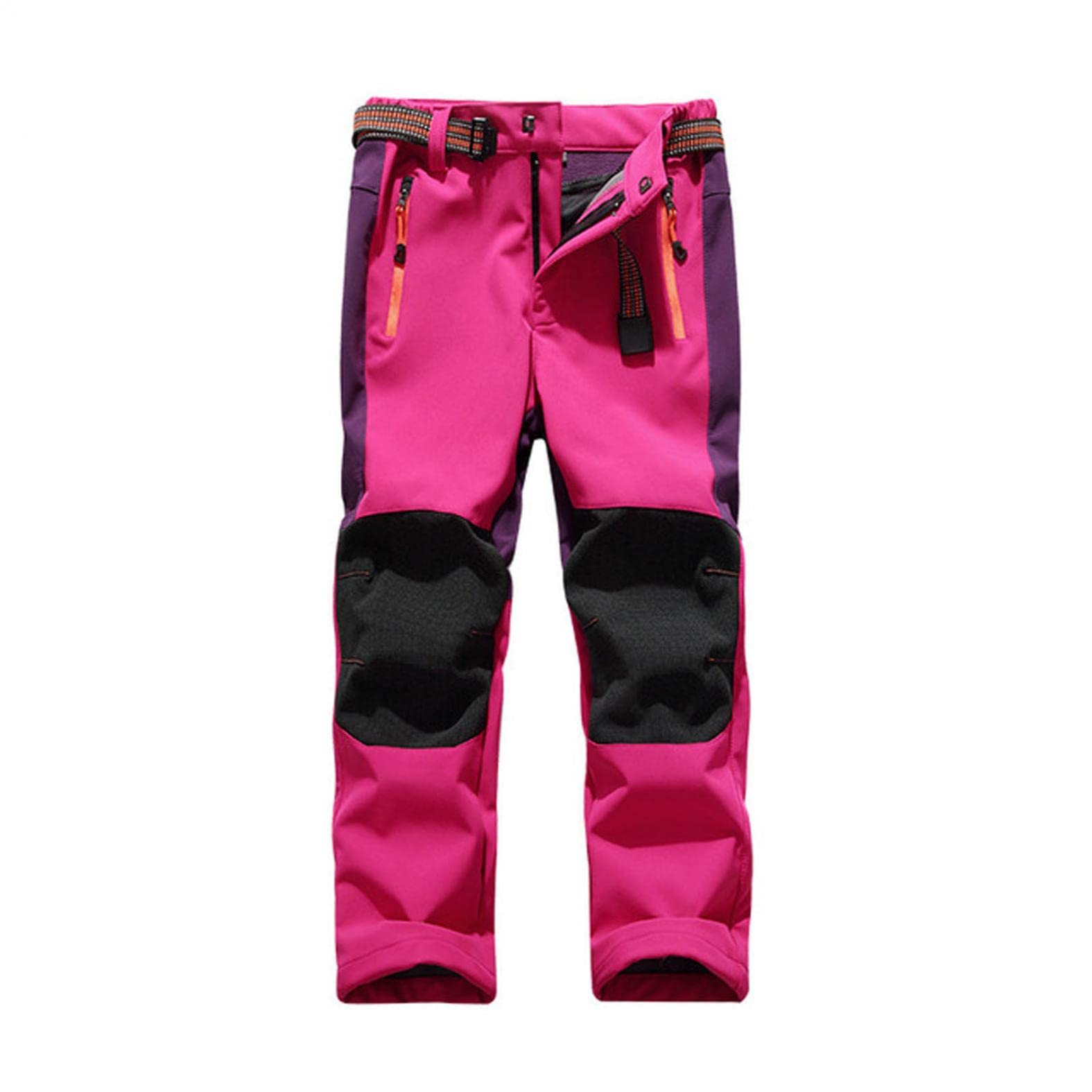 Kids Waterproof Snow Pants for Boys & Girls - Windproof Insulated Ski Pants with Softshell Lining for Warmth - Perfect for Skiing, Snowboarding & Winter Hiking