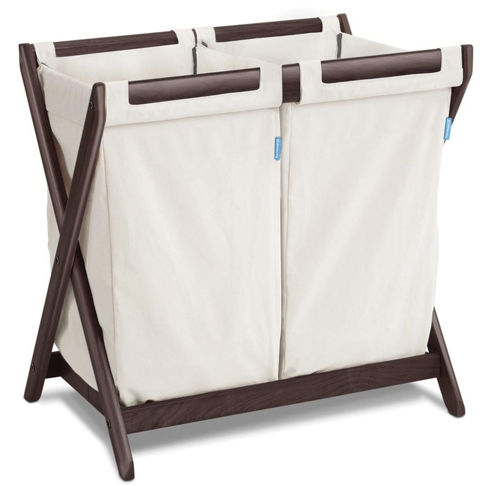 UPPAbaby Bassinet Stand & Hamper Insert - Portable Baby Changing Station for Nursery, Travel & On-the-Go Use
