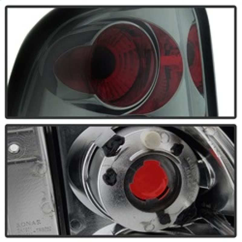 Spyder Auto 5002204 Euro Style LED Tail Lights - Chrome/Smoked Lens - Compatible with [Vehicle Model] - Enhanced Visibility & Style for Night Driving