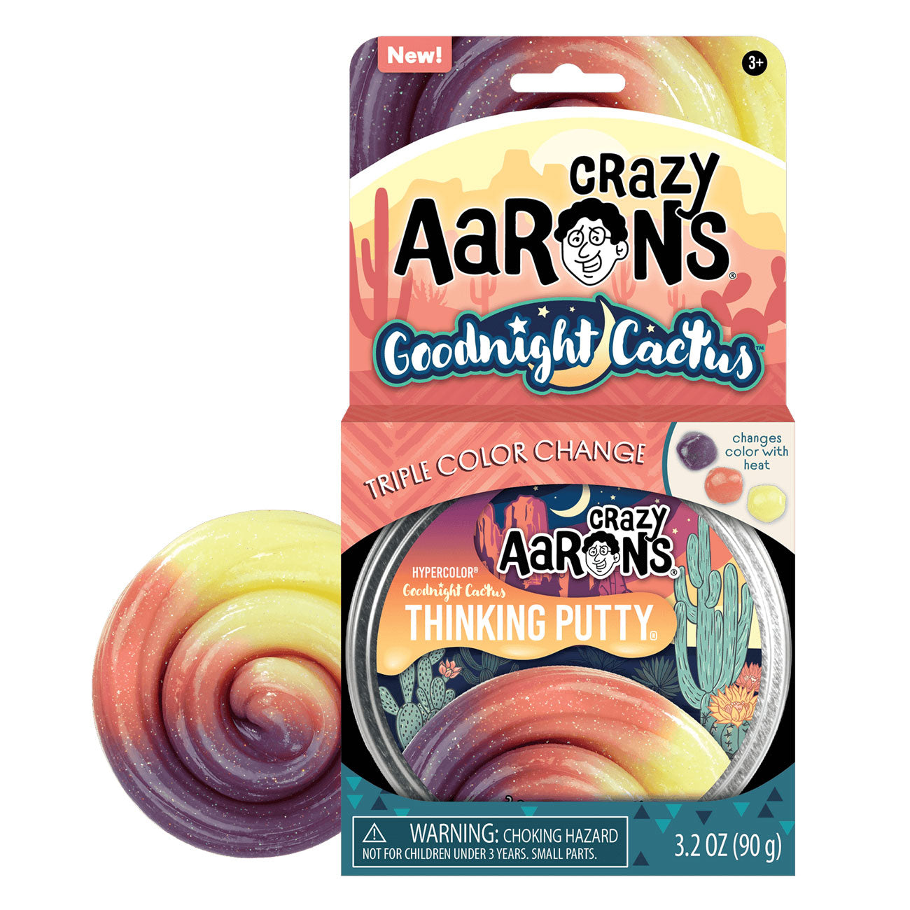 Hypercolor Putty - Color Changing Sensory Putty for Stress Relief & Fidgeting - Perfect for Kids, Adults & Office Use