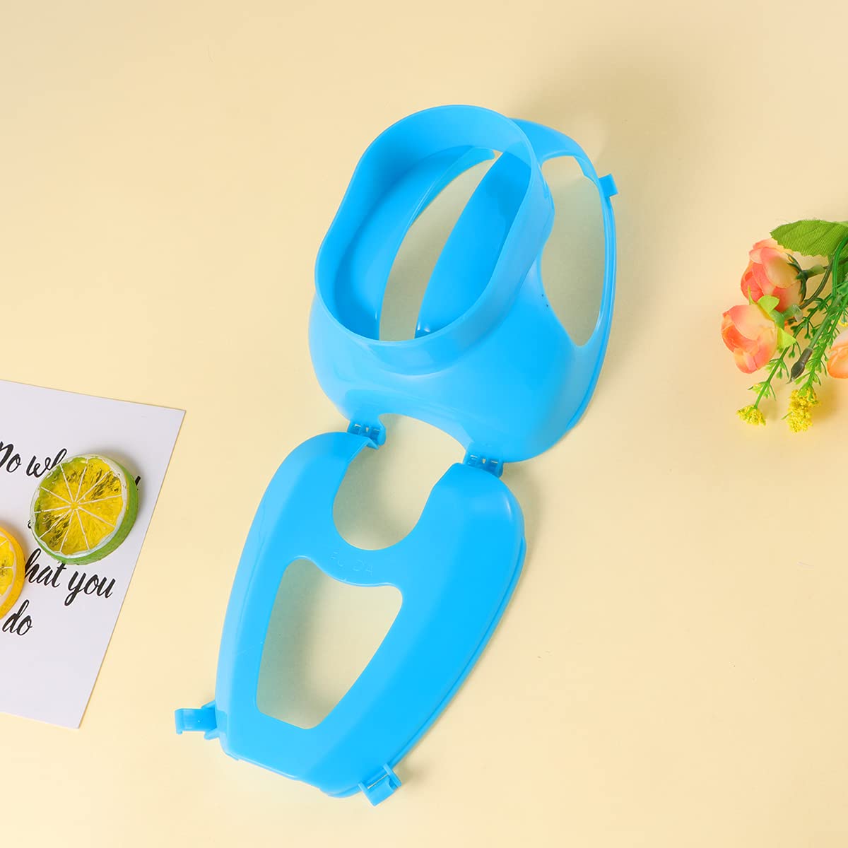 ULTECHNOVO Pigeon Feeder Holder - Sturdy Handheld Bird Feeding Rack for Doves & Pigeons | Blue Bird Toy with Fixed Mount | Perfect for Bird Watching, Training & Outdoor Feeding Activities