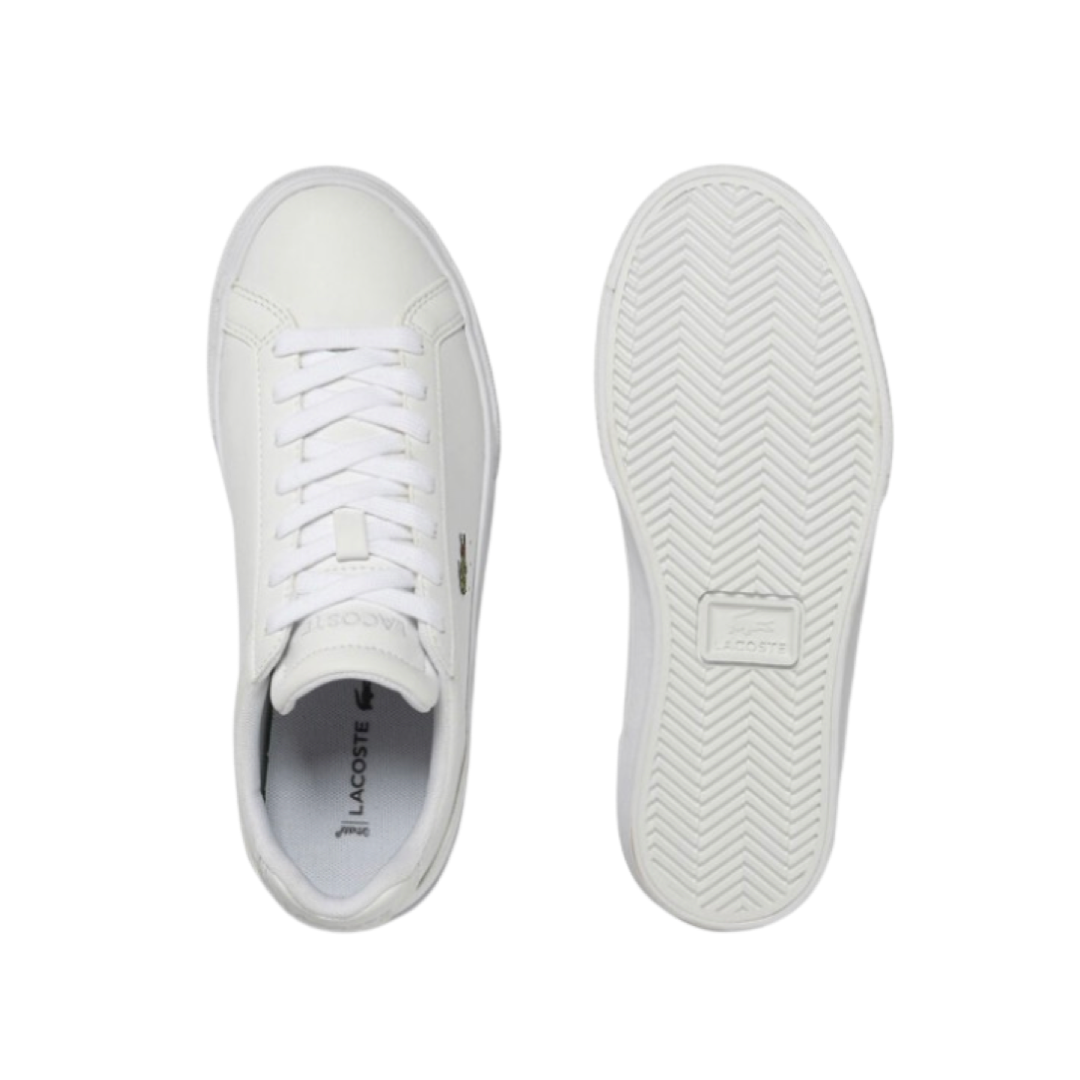 Lacoste Lerond Pro BL 231 White Green Tennis Shoes - Men's Comfortable Sneakers for Casual Wear & Sports Activities