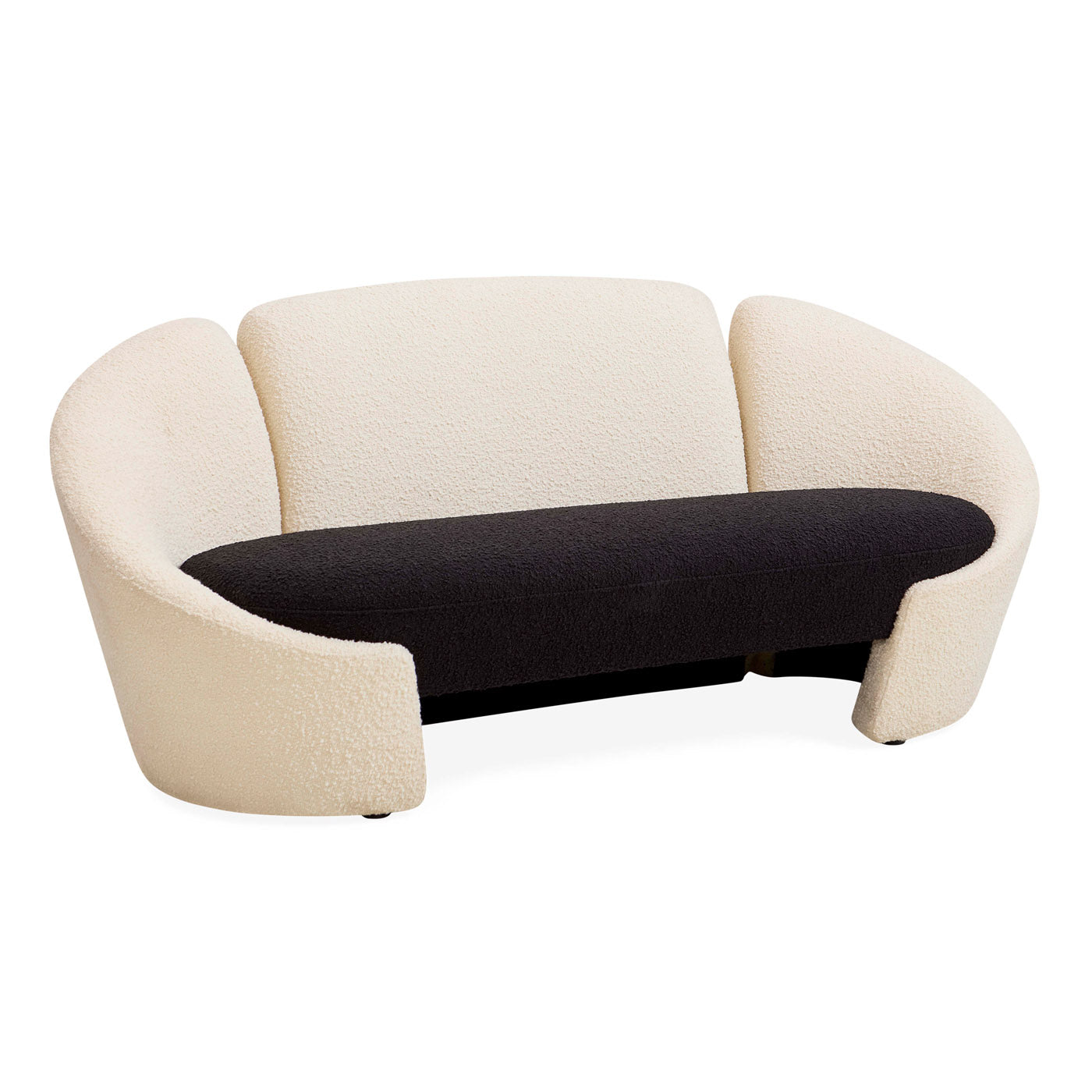 Modern Marais Apartment Sofa - Comfortable 3-Seater Couch for Living Room, Lounge & Small Spaces - Soft Fabric Upholstery with Sturdy Wooden Frame - Perfect for Apartments, Condos and Cozy Homes