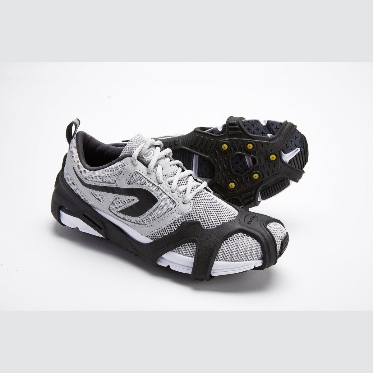 Icetrax V3 Tungsten Ice Cleats for Men & Women - Non-Slip Traction for Hiking, Running, and Winter Safety on Ice & Snow