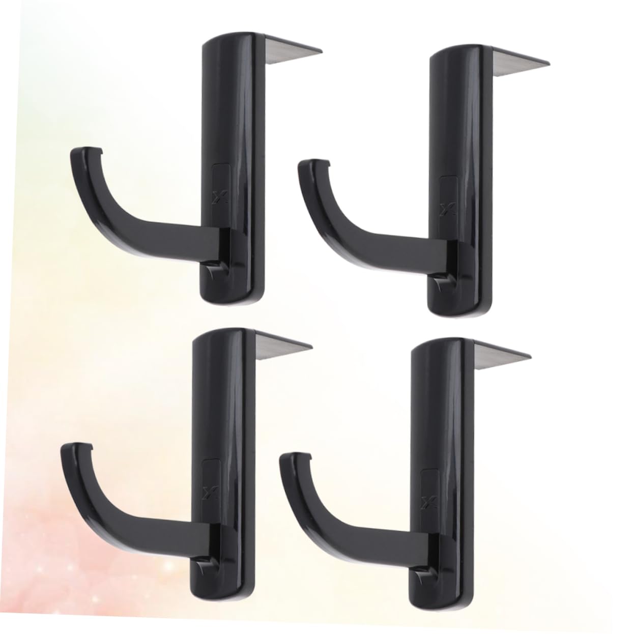 OSALADI 8-Pack Headphone Hanger Hook - Adjustable Headset Stand Holder with Stair Design, Space-Saving Computer Desk Organizer for Gaming, Office, Studio & Home Use