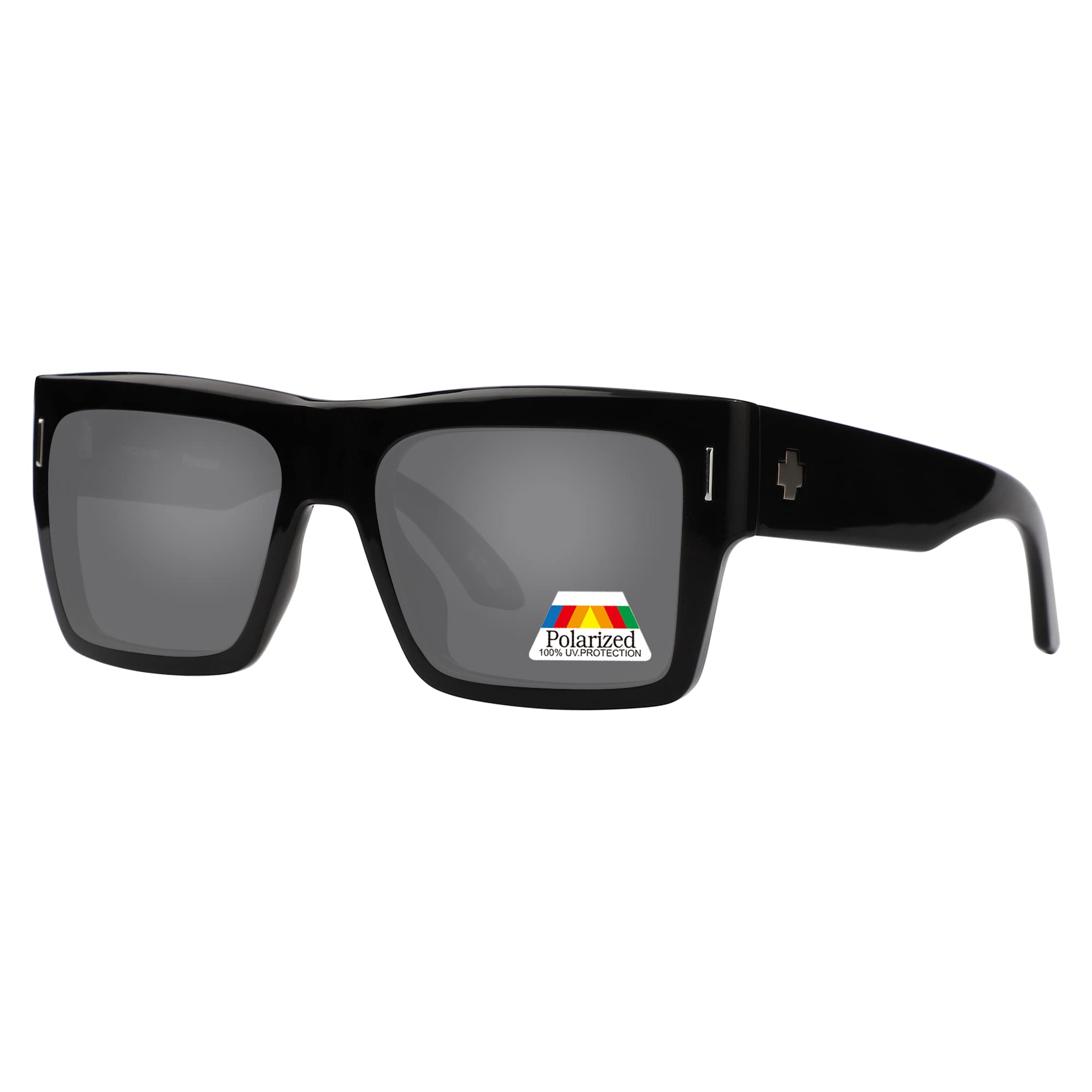 Bwake Polarized Replacement Lenses for Spy Bowery Sunglasses - UV Protection, Anti-Glare, Perfect Fit - Ideal for Outdoor Sports, Driving & Beach Activities