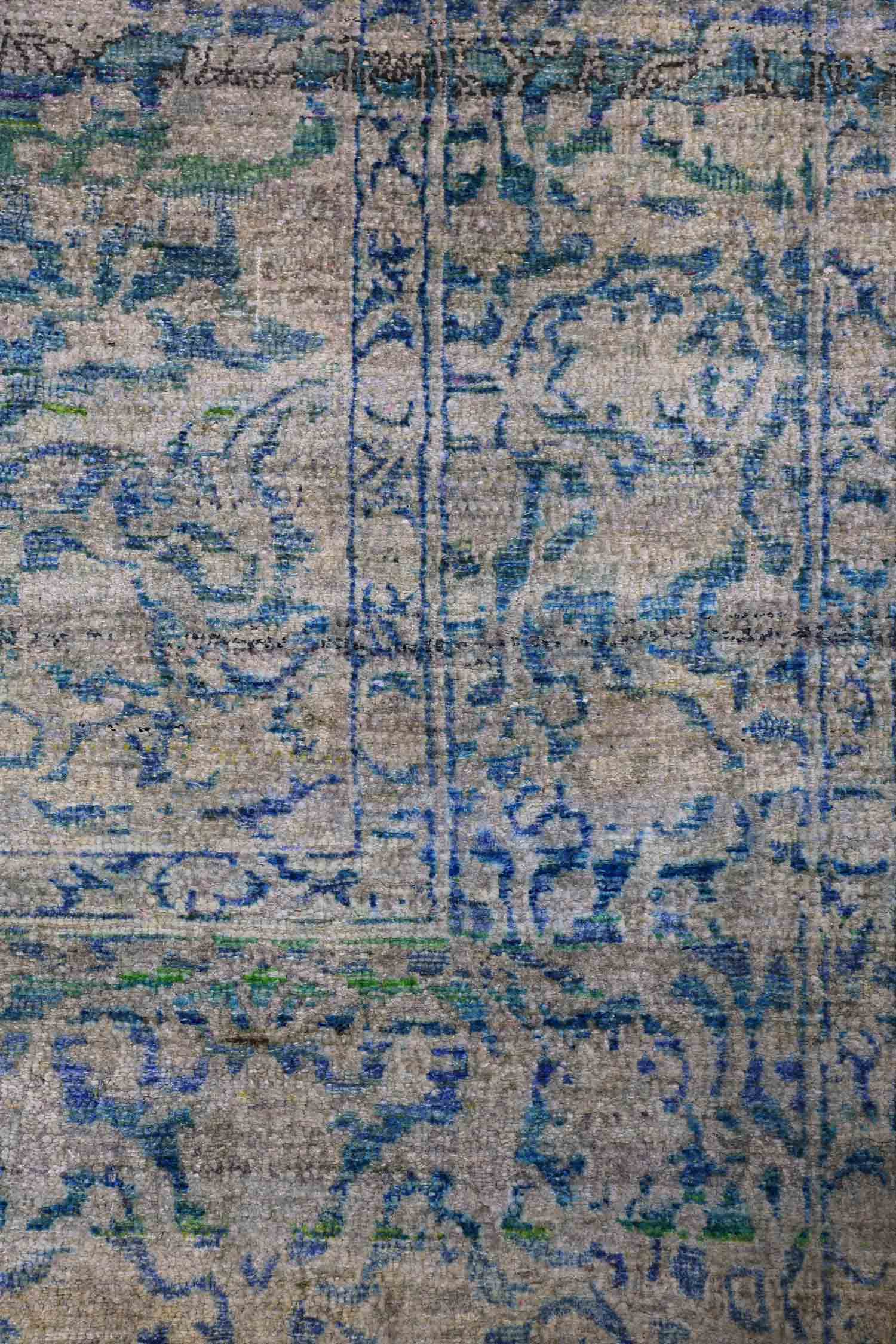 Handwoven Amritsar Transitional Area Rug J77148 - Perfect for Living Room, Bedroom, or Office Decor