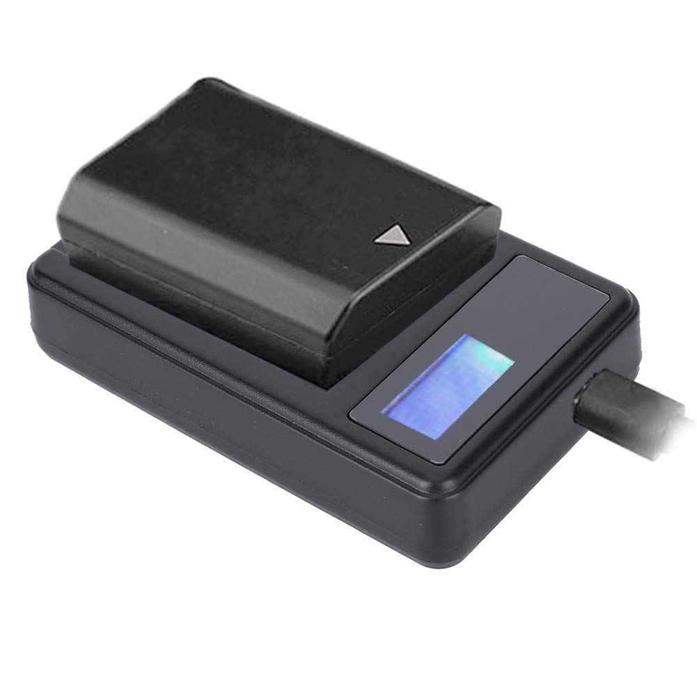 D3100 Camera Battery Charger with LCD Display - Lightweight & Overcharge Protection - Compatible with Nikon D3100 DSLR (Perfect for Travel & Outdoor Photography)