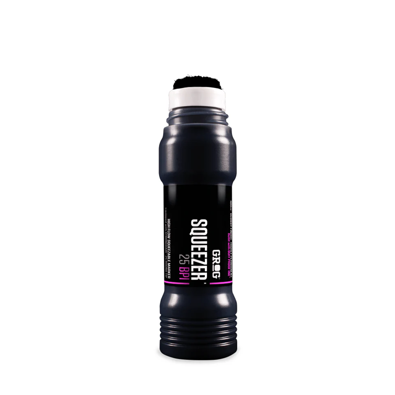 Grog Squeezer 25 Buff Proof Ink (BPI) - High-Quality Waterproof Ink for Artists & Calligraphy - Perfect for Drawing, Painting, and Professional Art Projects