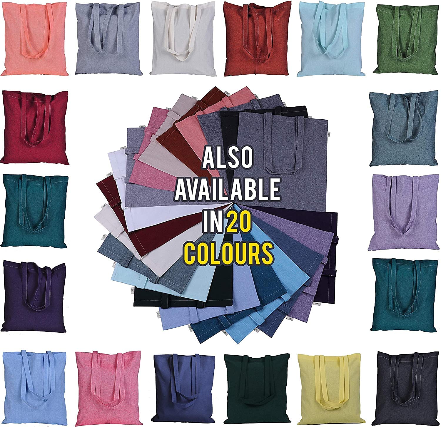 ATMOS GREEN 200 Pack 15 X 16 Inch Reusable Grocery Bags - 27