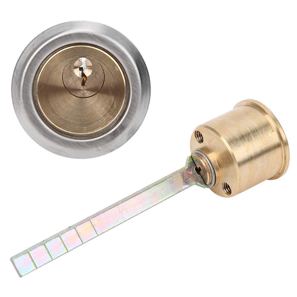 High-Security C-Grade Copper Deadbolt Lock with 3 Keys - Anti-Pry, Durable Design for Iron, Wooden & Security Doors - Perfect for Home, Office & Commercial Entry Protection