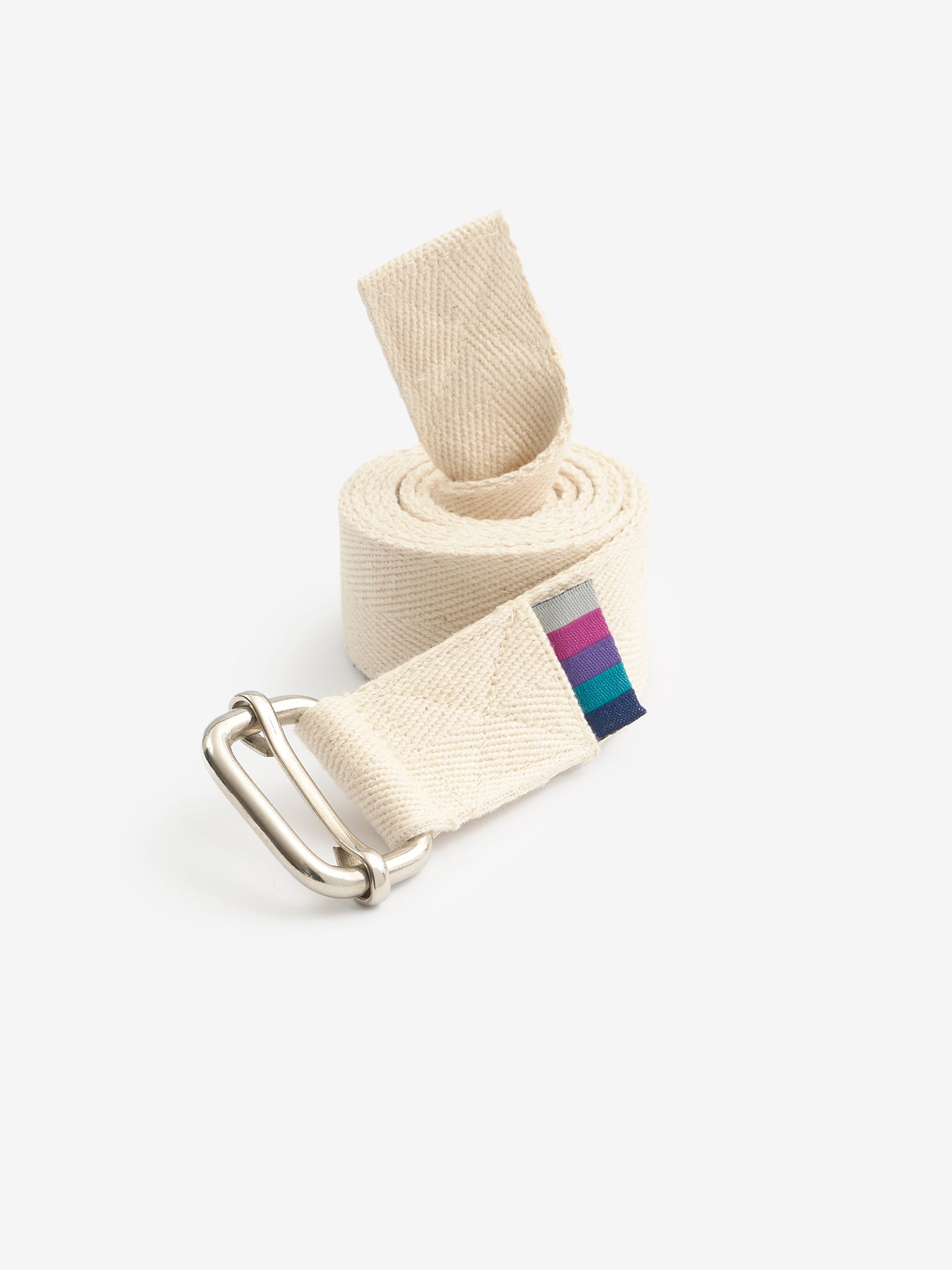 Yogamatters Organic Cotton Classic Yoga Belt 0.9m - Premium Stretching Strap for Yoga, Pilates & Physical Therapy - Ideal for Home, Studio & Travel Use