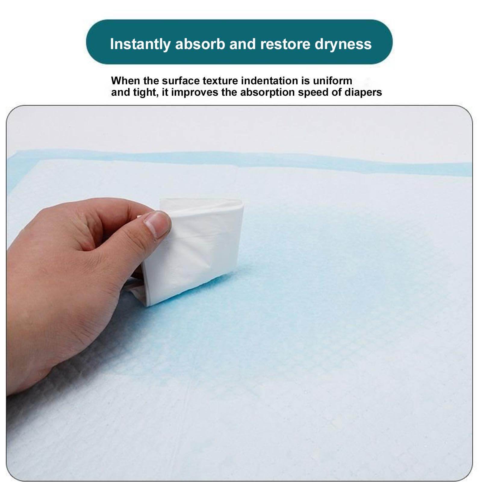 **Waterproof Baby Changing Pad - 13x18 Inch Leak-Proof Diaper Changing Mat for Infants & Adults | Reusable Underpad for Nursery, Travel & Puppy Training**