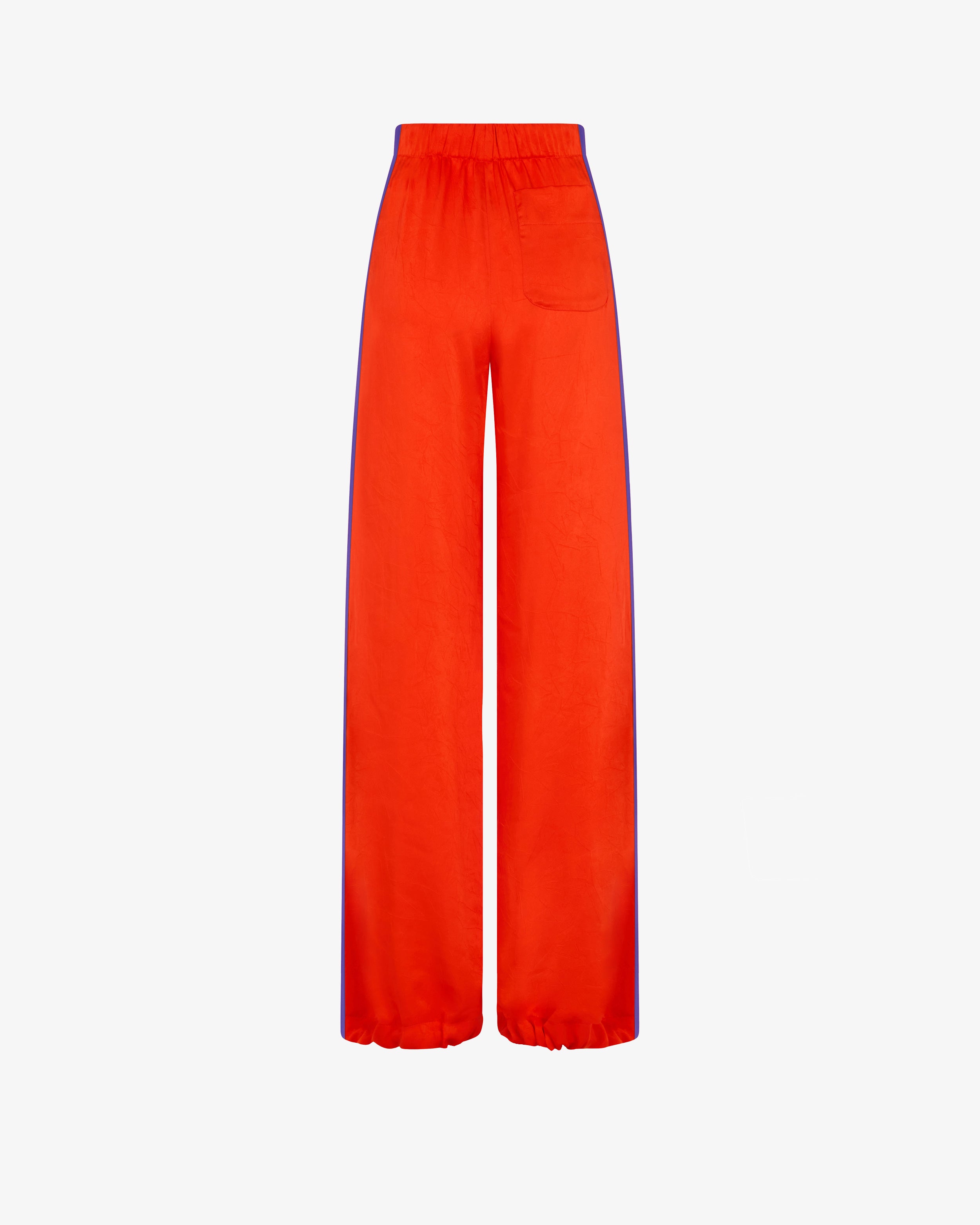 Serena Jogger Pants for Women 2025 | Bright Red High-Waisted Lounge Pants | Perfect for Yoga, Running & Casual Wear