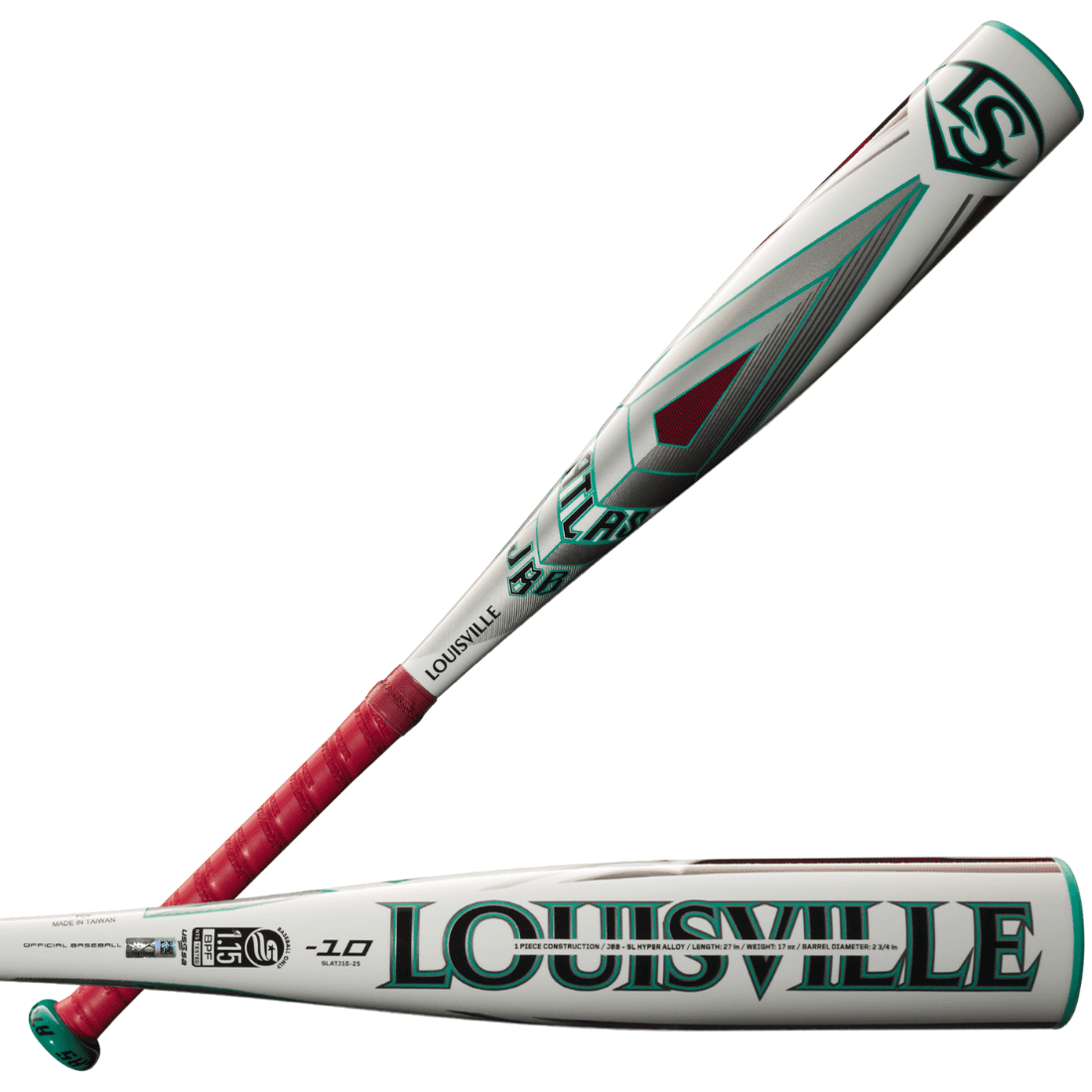 2025 Louisville Slugger Atlas JBB (10) 2 3/4 USSSA Baseball Bat - WBL2982010 | Youth Baseball Bat for USSSA Tournaments & Training | Perfect for Little League & Travel Ball Players