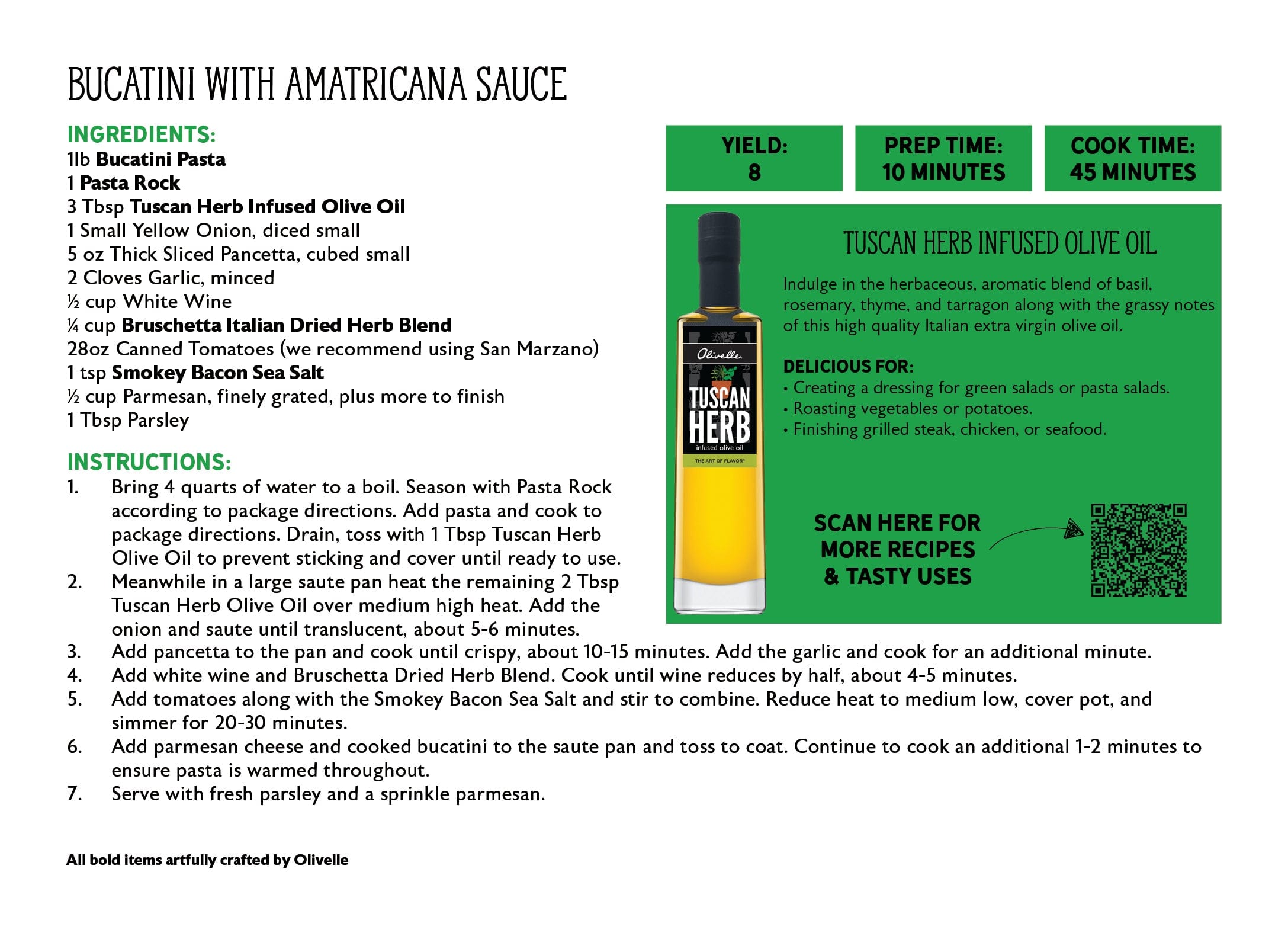 Olivelle Infused Extra Virgin Olive Oil with Tuscan Herbs - Premium Cooking Oil for Pasta, Salads & Gourmet Recipes