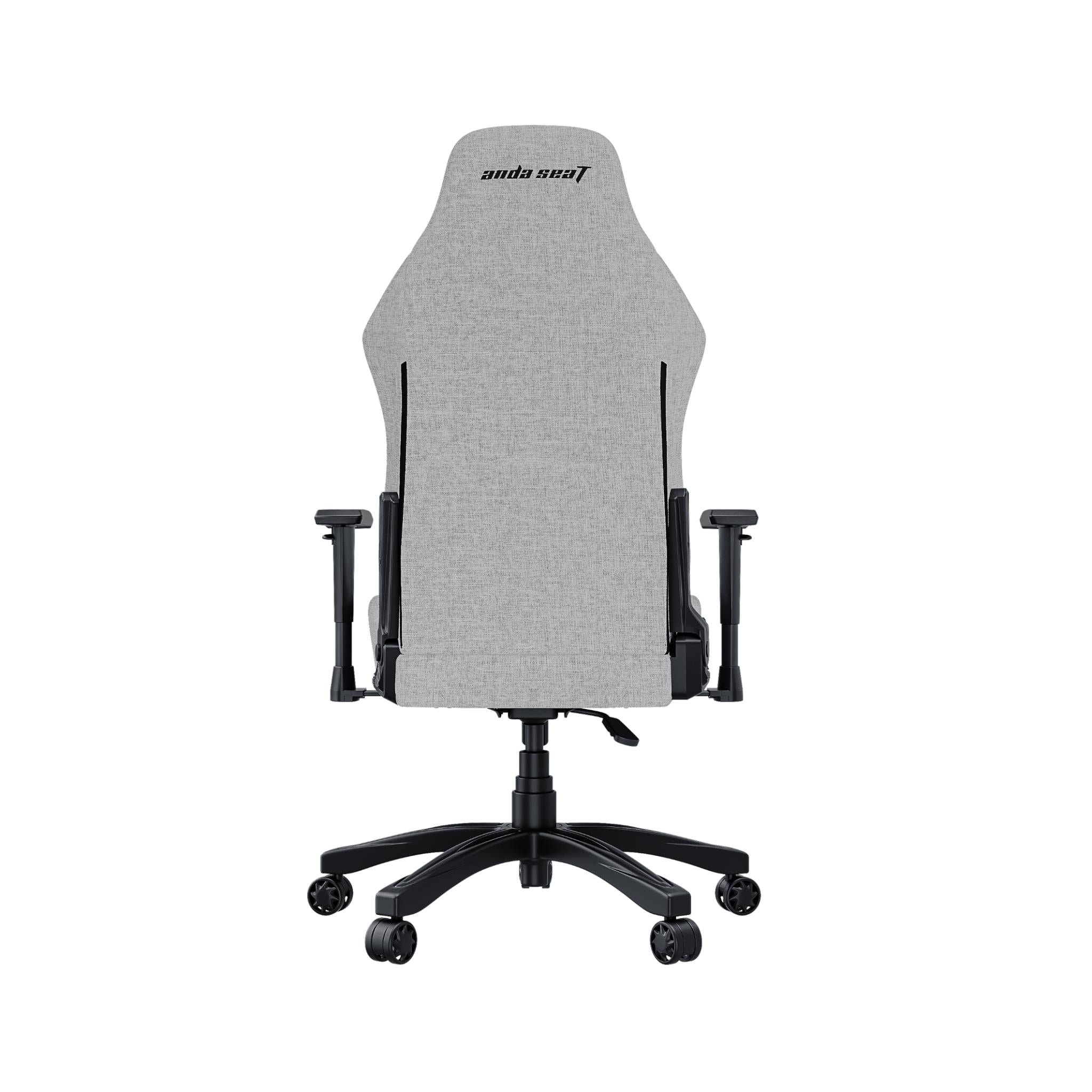 Anda Seat LUNA Fabric Gaming Chair - Ergonomic Office & PC Gaming Chair with Lumbar Support - Grey - Perfect for Home Office, Esports & Streaming Setup