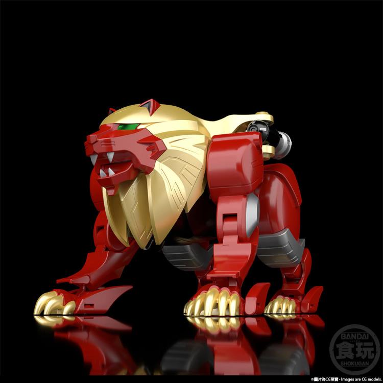 Bandai Shokugan SMP Hyakuju Sentai Gaoranger Gaolion & Gaoelephant Model Kit Set – Build & Display Super Sentai Collectible for Anime Fans & Toy Enthusiasts