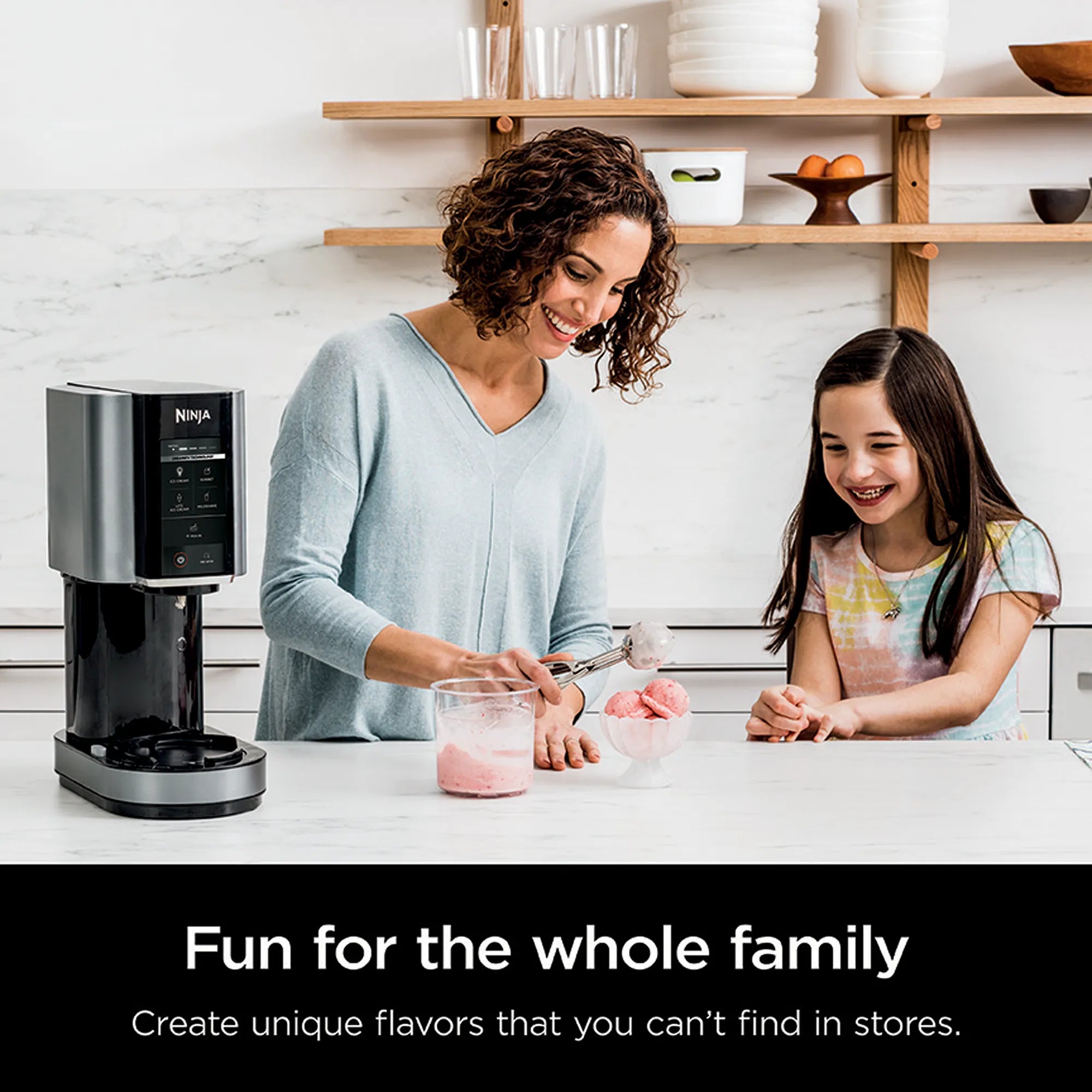 Ninja Creami Ice Cream Maker - Homemade Frozen Treats Machine for Gelato, Sorbet & Milkshakes - Perfect for Parties, Desserts & Healthy Snacks