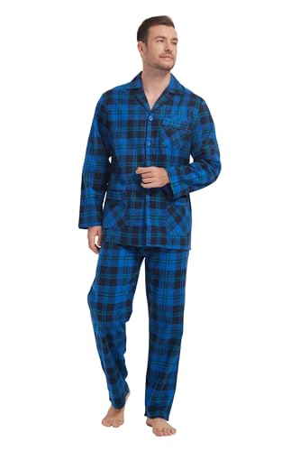 Blue-black Plaid & Green Line