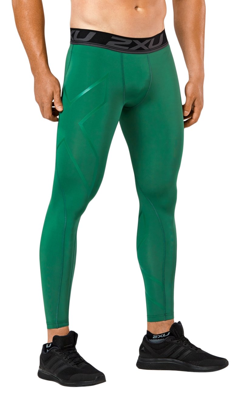 2XU Men's LKRM Compression Tights - High Performance Running & Workout Leggings for Athletes - Ideal for Marathon, Gym Training & Recovery