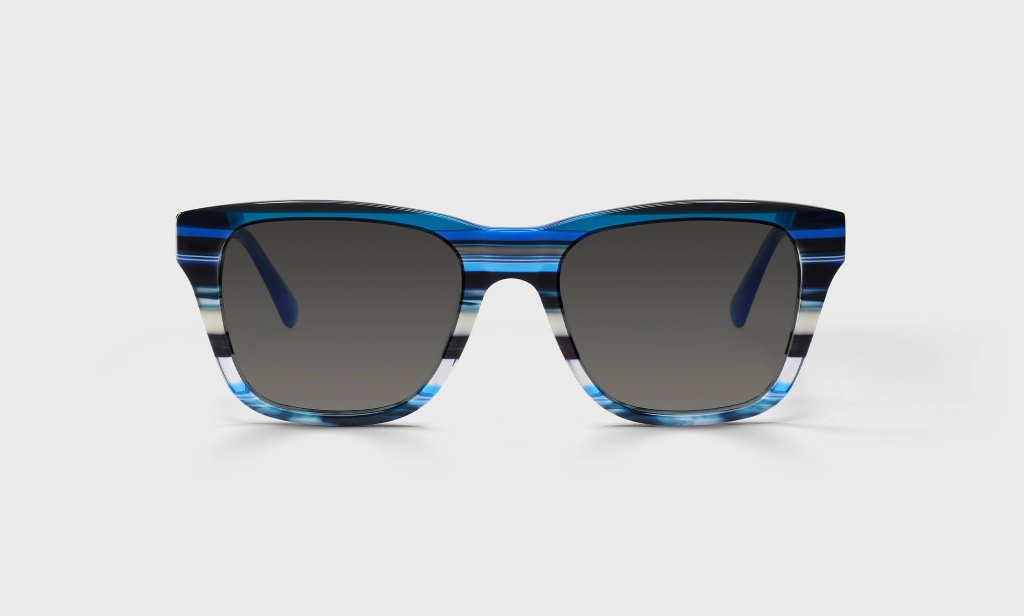 10 - Blue Stripe Front with Blue Crystal Temples
