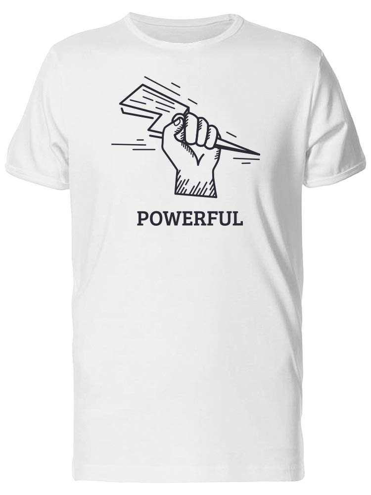 Men's Lightning Bolt Graphic T-Shirt - Cool & Stylish Casual Tee for Everyday Wear, Streetwear & Gifts