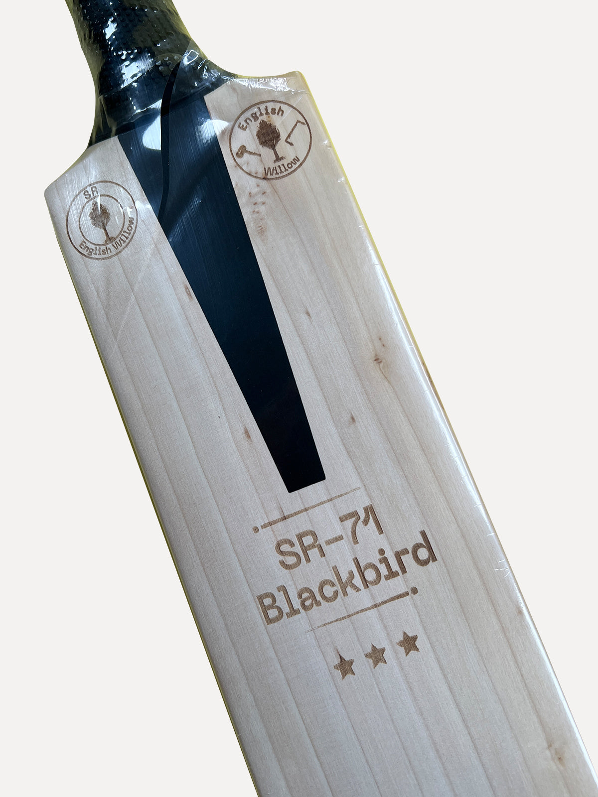 SR-71 BlackBird 3-Ply English Willow Cricket Bat - Professional Grade for Matches & Practice | Perfect for Club Players & Tournament Use