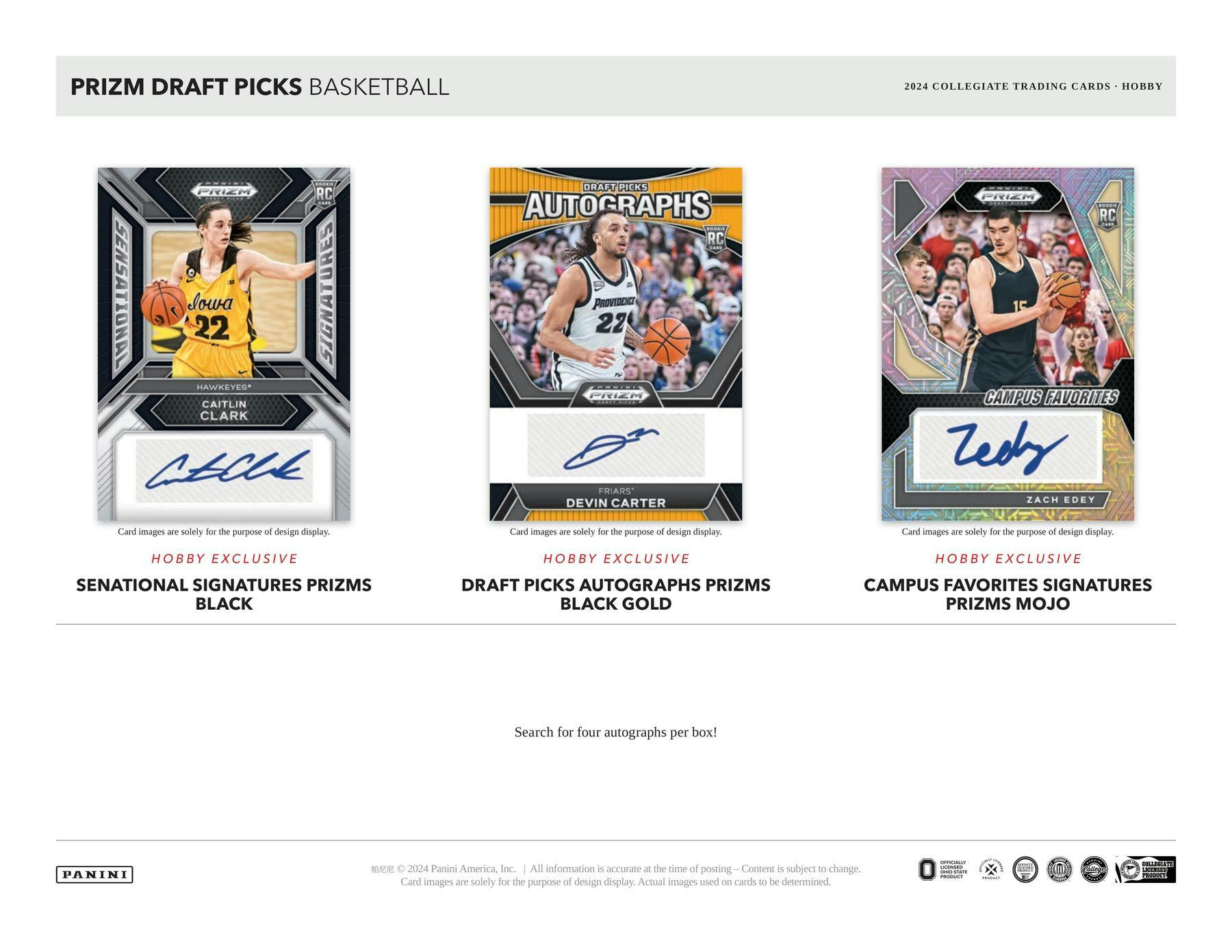 2024-2025 Panini Prizm Draft Picks Basketball Hobby Box - Collectible Trading Cards for NBA Fans & Sports Memorabilia Enthusiasts