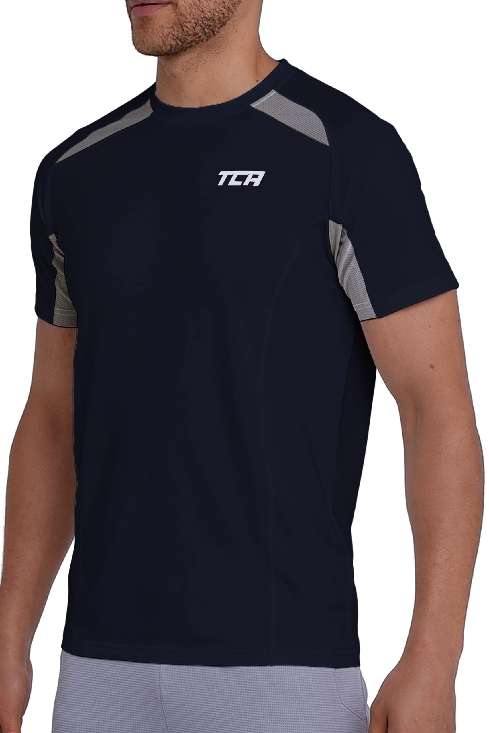 Men's Quick Dry Gym T-Shirt - Breathable Workout Shirt for Running & Training - Moisture Wicking Fitness Apparel - Perfect for Gym, Jogging & Outdoor Sports