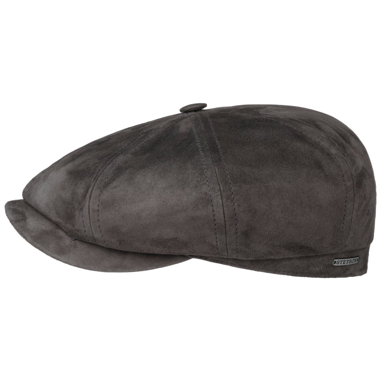 Stetson Hatteras Goat Suede Newsboy Cap - Vintage Style Men's Hat for Casual Wear & Outdoor Adventures