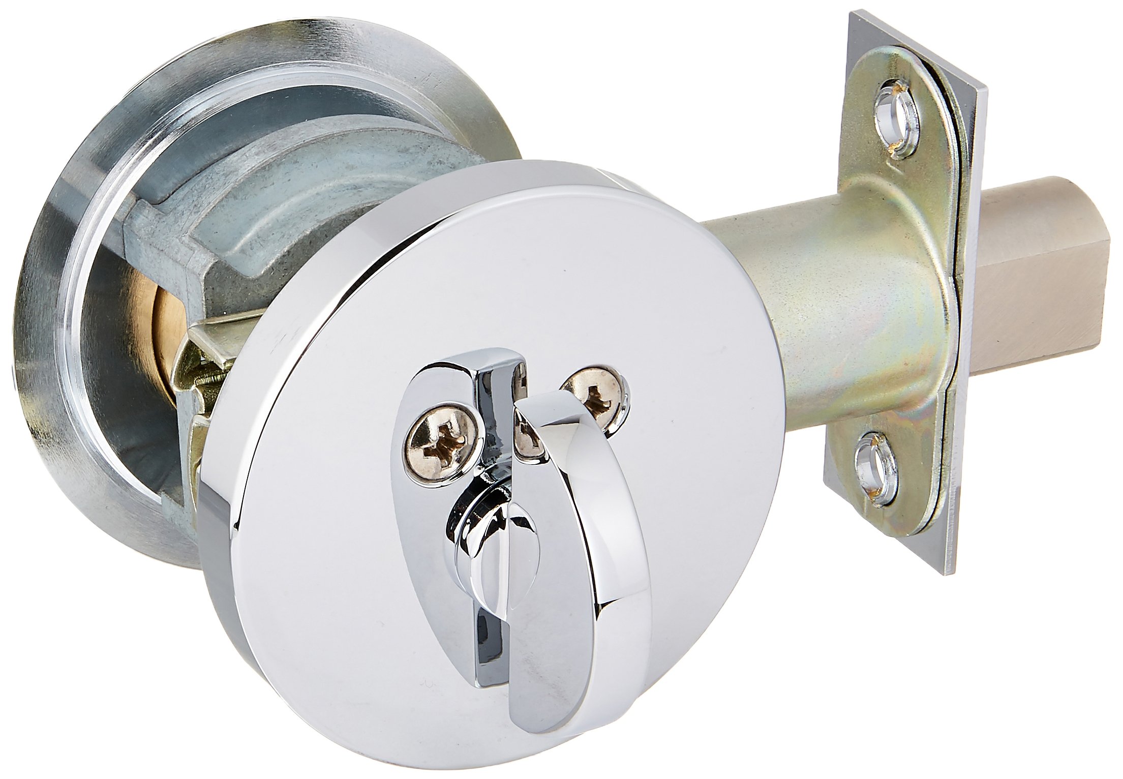 Baldwin Hardware 8241.260 Single Cylinder Deadbolt Lock - High Security Door Lock for Home & Commercial Use