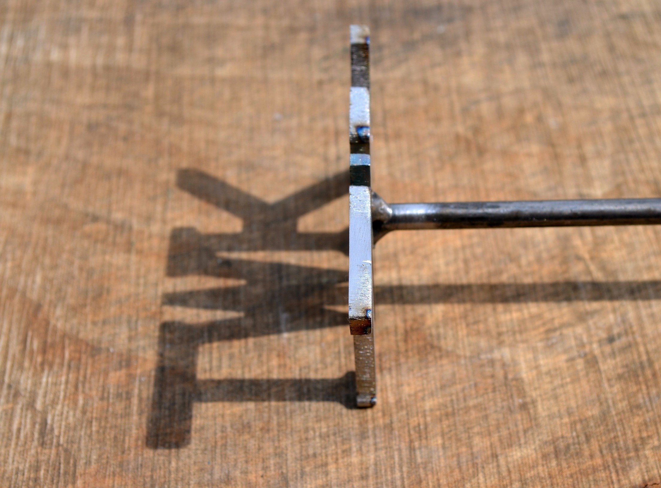 Custom Monogram Branding Iron - Personalized Initials Brander for Wood, Leather & Crafts (Choose 2 or 3 Letters) - Perfect for DIY Projects, Wood Burning, Leather Crafting & Personalized Gifts