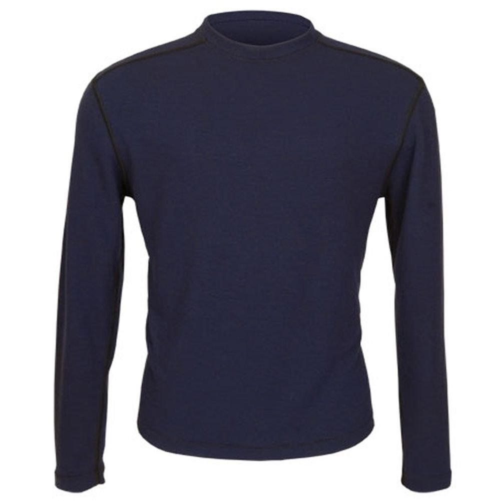 Dragonwear Men's Flame Resistant (FR) Crewneck Shirt - Comfortable Workwear for Electricians, Welders & Industrial Workers - OSHA Compliant Safety Shirt for Hazardous Work Environments