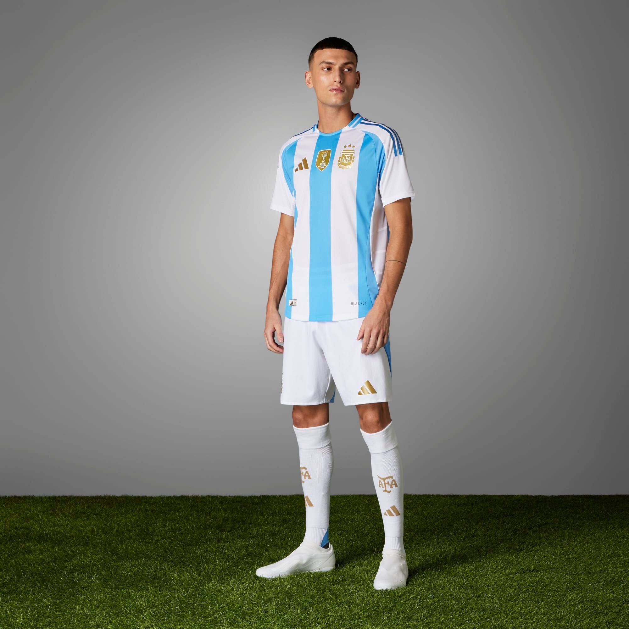 adidas Argentina 2024 Match Home Jersey - Authentic Soccer Uniform for Men - Perfect for Games, Training & Fan Support
