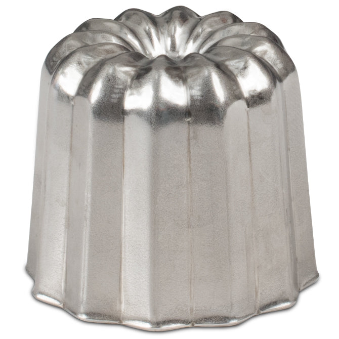 Premium Stainless Steel Cannele Mold - Professional French Pastry Baking Tool for Home & Commercial Kitchens | Perfect for Cannele de Bordeaux, Mini Cakes & Desserts