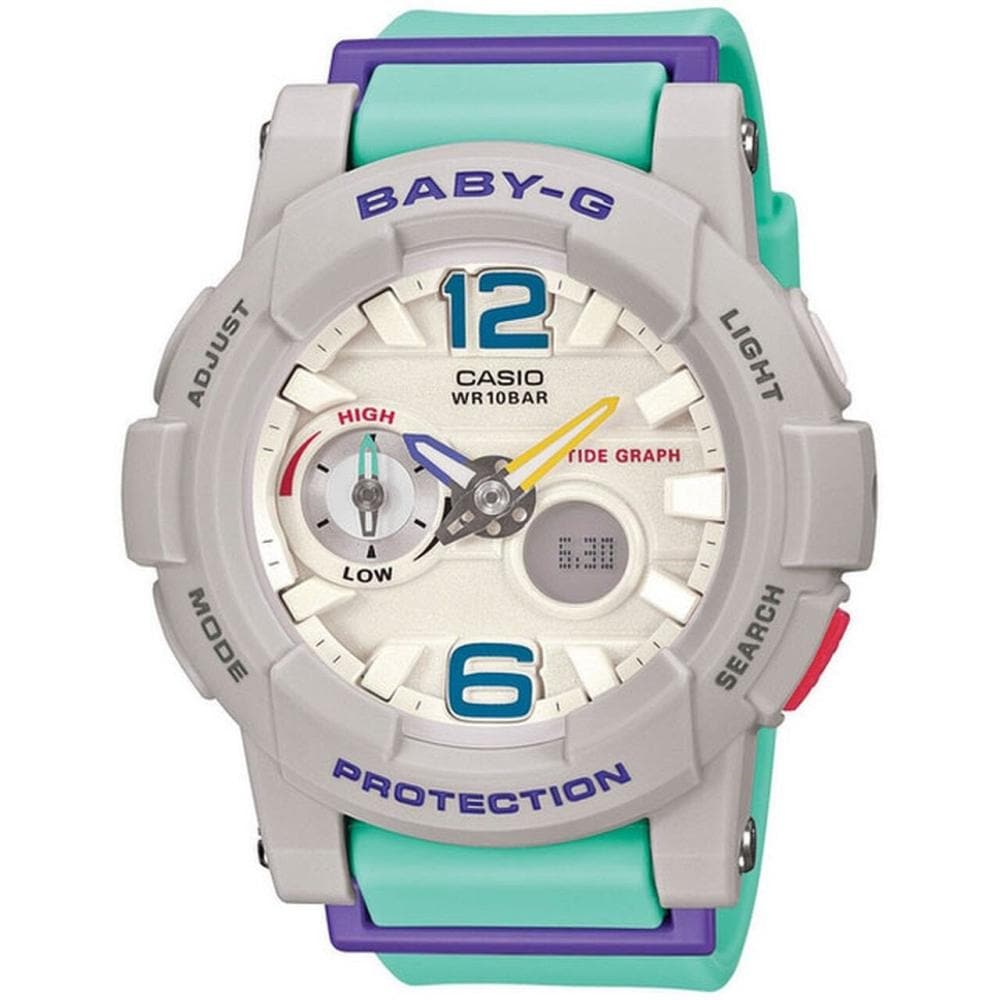 CASIO BABY-G BGA-180-3BDR Women's Digital Sport Watch - Shock Resistant, Waterproof, LED Light for Running, Swimming & Outdoor Activities