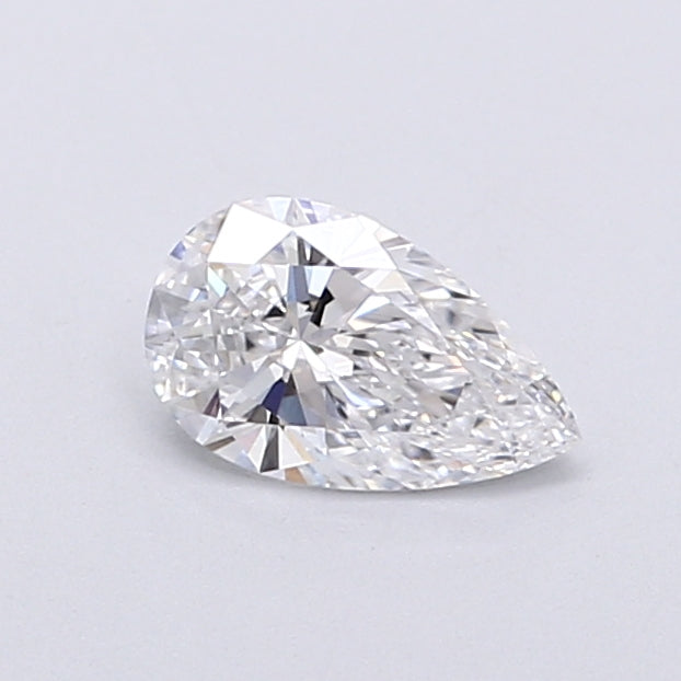 0.50ct Pear Shape E Color VVS2 Clarity Excellent Cut IGI Certified Diamond (634449769) - Perfect for Engagement Rings & Anniversary Jewelry