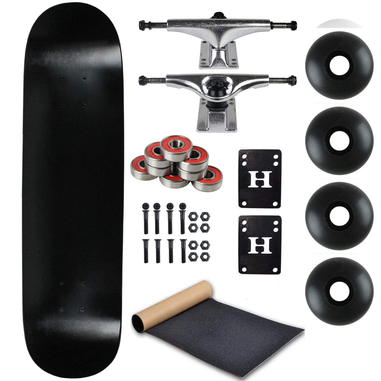 Moose Complete Skateboard 7.63