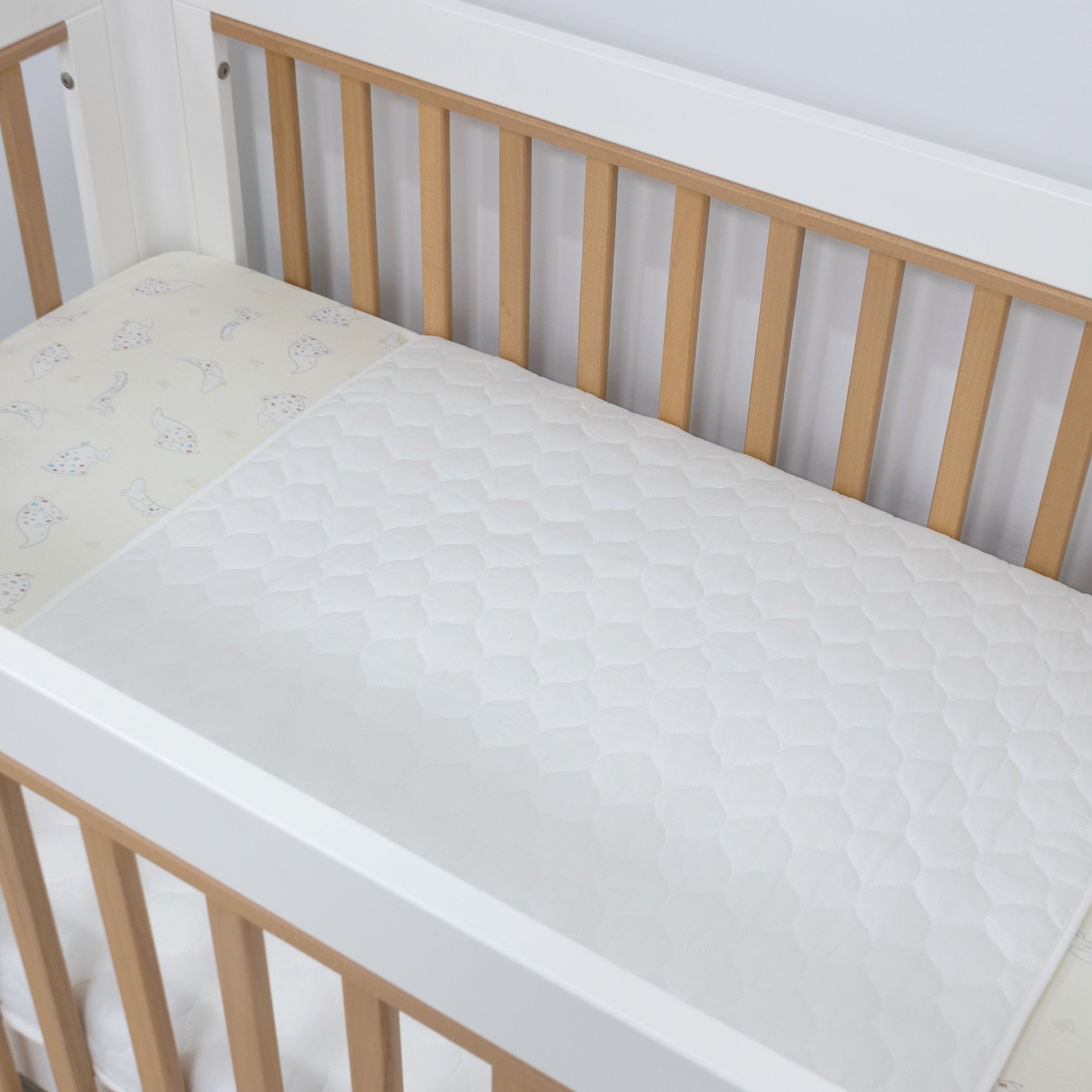Breathe Easy® Waterproof Sheet Protector for Cot & Toddler Bed - Soft, Breathable, and Washable - Perfect for Nighttime Accidents and Potty Training