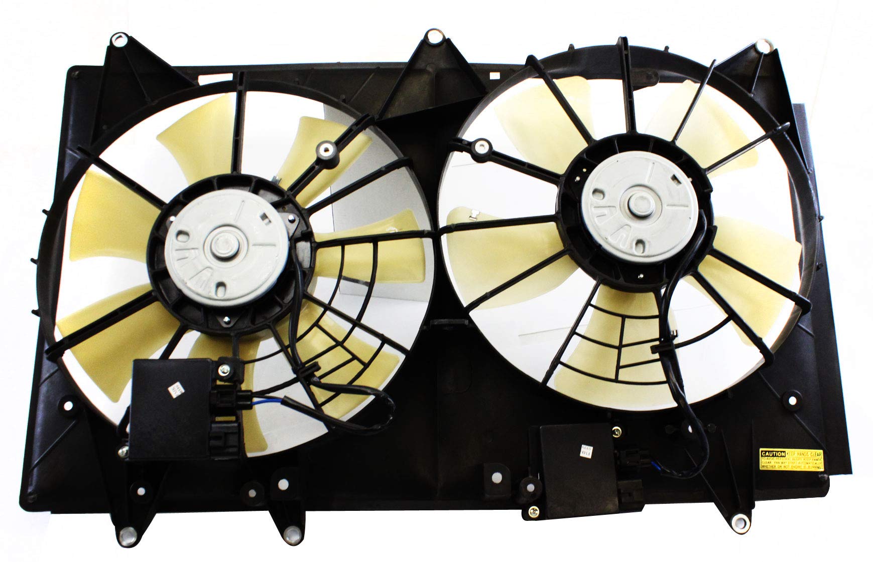 Evan-Fischer Radiator Fan Assembly with Controller for Mazda CX-7 2007-2009 - Perfect for Engine Cooling & Overheating Prevention