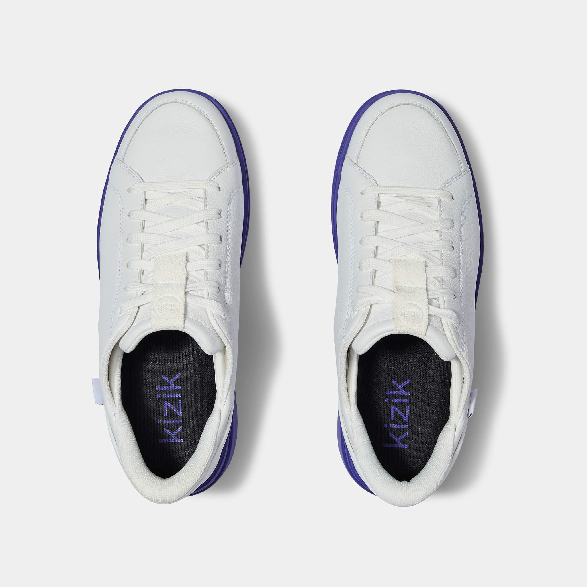 Women's Sydney Sneakers - White & Royal Blue Athletic Shoes for Running, Walking & Casual Wear