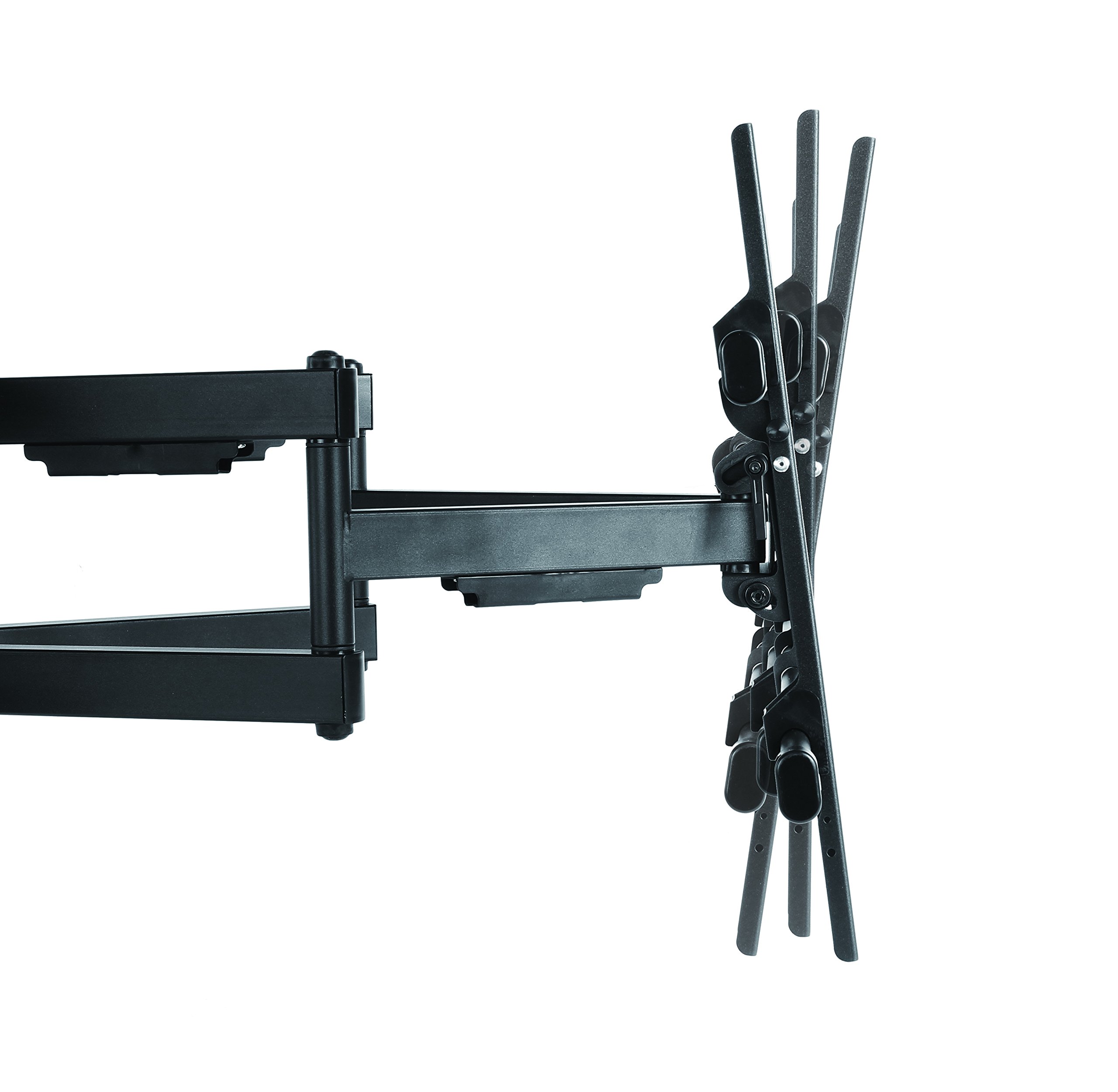 Heavy Duty TV Wall Mount for Samsung UN55NU7000 - Dual Arm Articulating Bracket for Home Theater