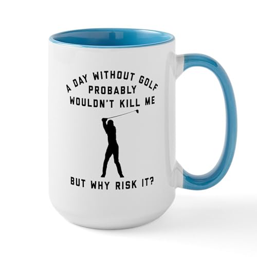 White/Blue Inside - A Day Without Golf