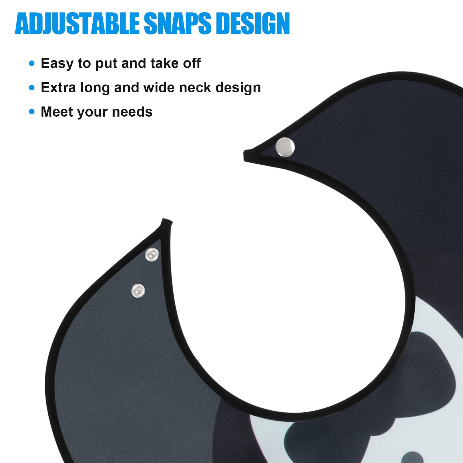 **Washable & Reusable Adult Bibs for Men - 3 Pack with Crumb Catcher - Durable Eating Bibs for Elderly, Disabled & Mealtime Protection (Perfect for Dining, Nursing Homes & Daily Use)**