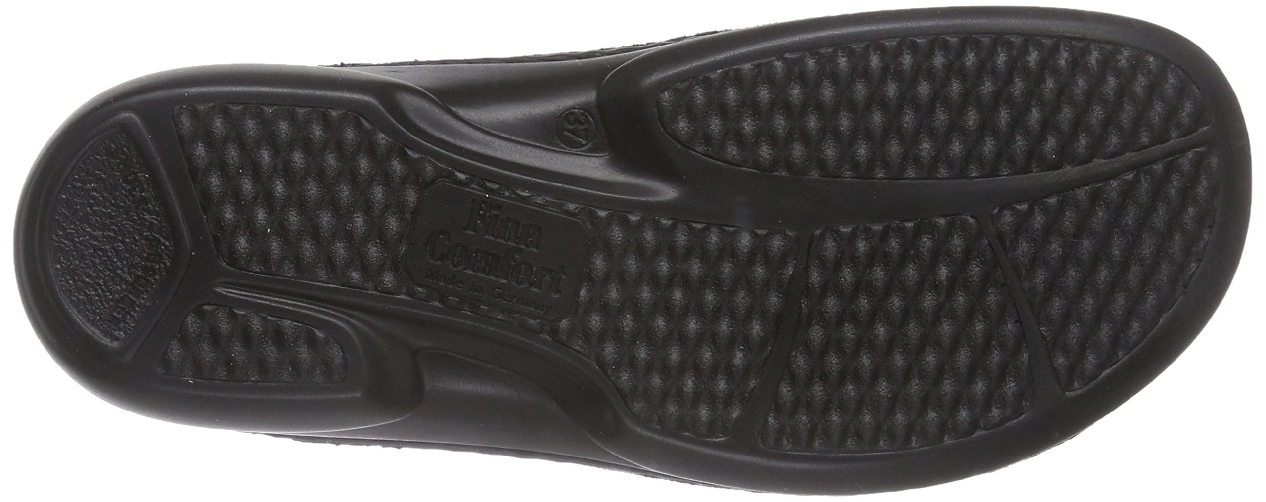 Finn Comfort Women's Wedge Heel Open Toe Sandals - Comfortable Summer Casual Shoes for Walking, Travel & Beach | Size 4 US